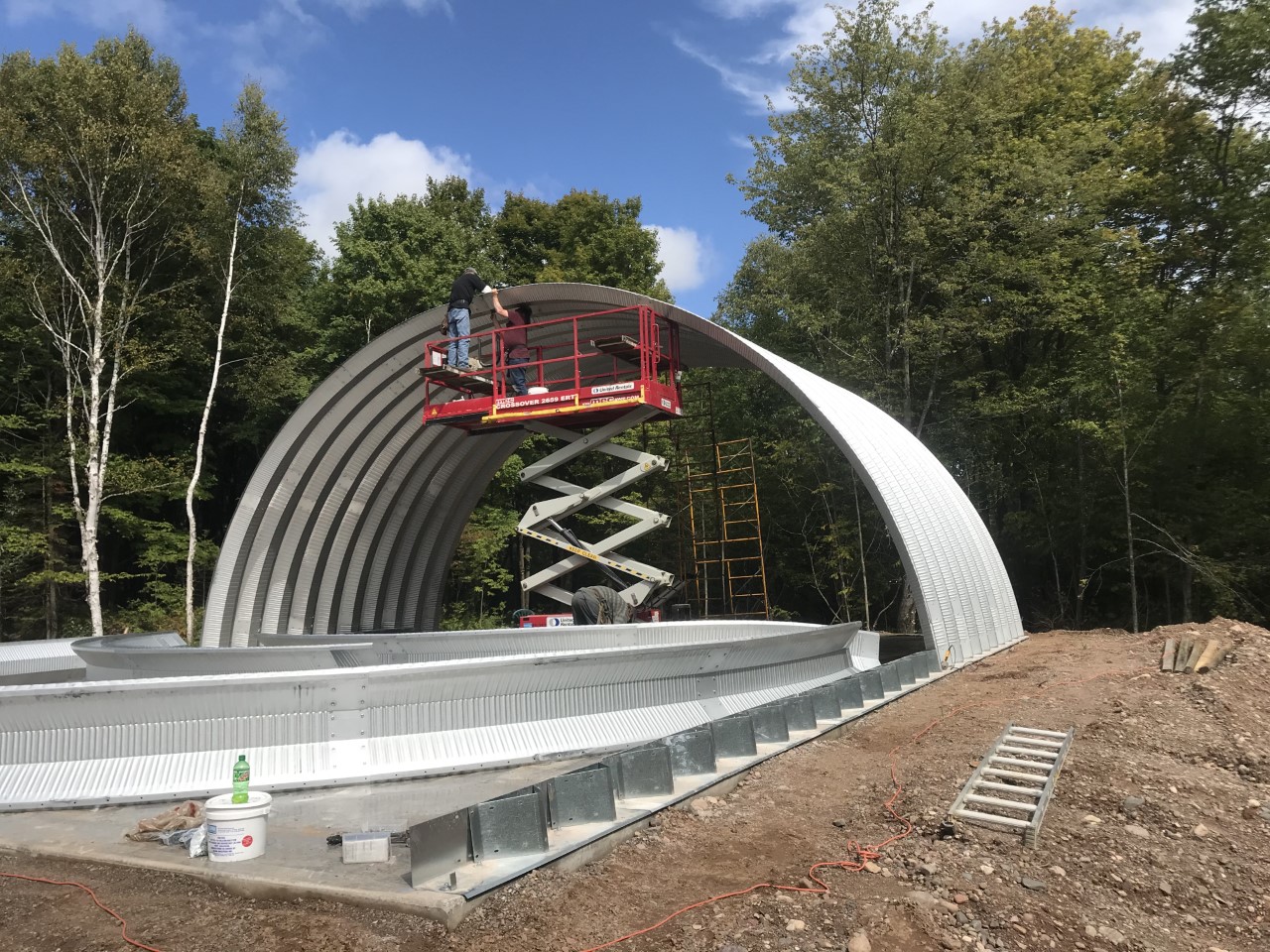 farm equipment storage shed