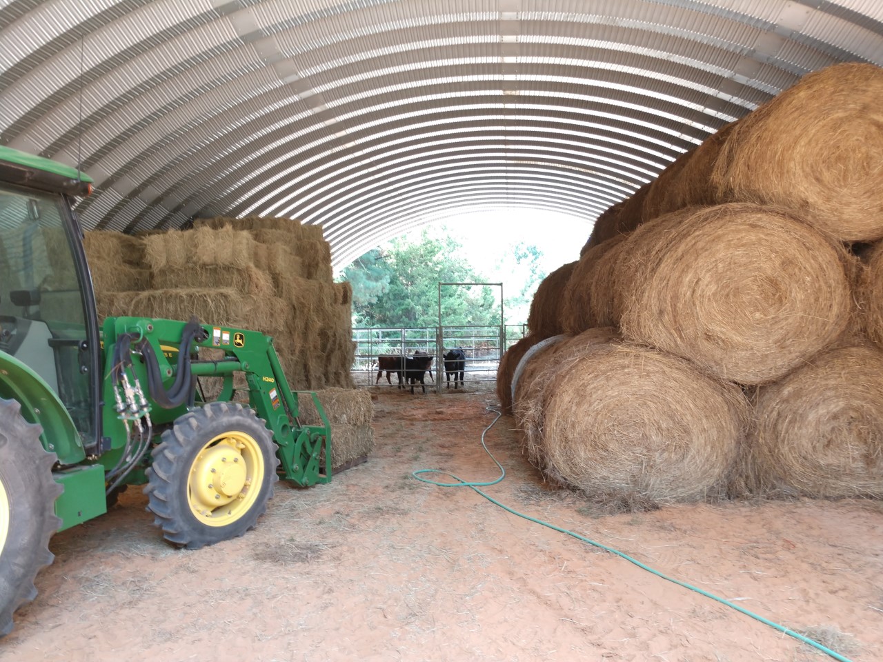 machinery storage building